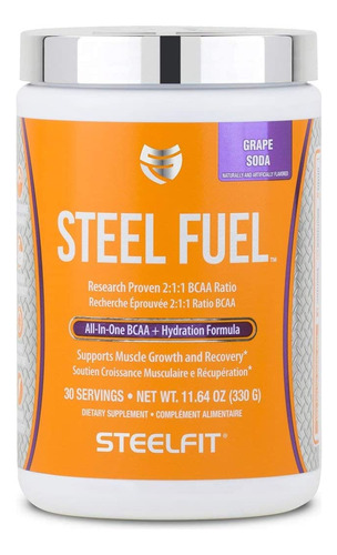 Steelfit Steel Fuel - Aminoácidos De Cadena Ramificada - 5