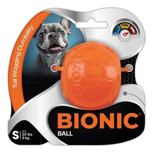Juguete Canino Pelota Bionic Small Perro Rellenable K9 