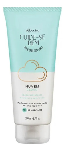 Natura Crema Oboticario 200ml Nuvem Cloud