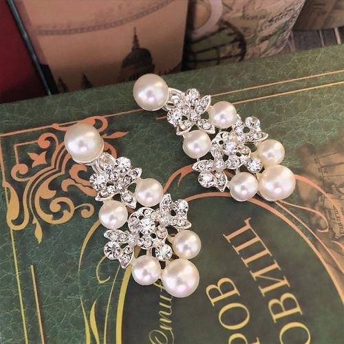 Collar Pendientes Corona Conjunto Novia Boda Fiesta Joy