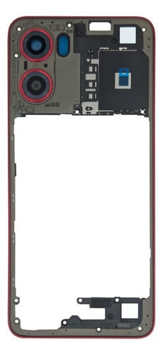 Marco Intermedio Moto G05 5g Motorola Original Xt2523-2/5 Rojo - Plum Red