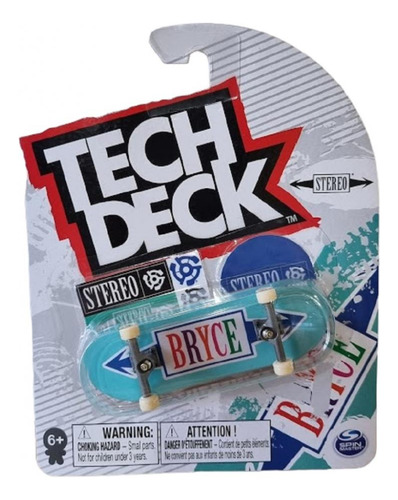 Bryce Flores Skate De Dedo Tech Deck 96mm - Sunny 002890