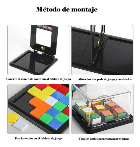 Carrera De Rubik's Juego De Mesa Rápido Para 2 Jugadores