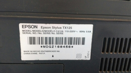 Impressora Epson Stylus Tx125