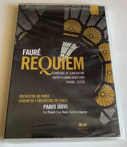 Dvd Gabriel Fauré - Requiem (2012) Paavo Järvi - Imp Lacrado