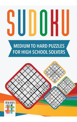 Libro Sudoku Medium To Hard Puzzles For High School Solve...