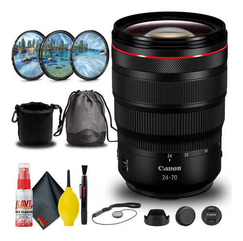 Canon Rf  in Is Usm Lens Kit Filtro Bolsa Para Lente