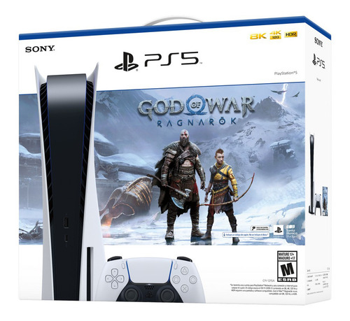 Consola Playstation 5 Ps5 Standard + God Of War Ragnarök
