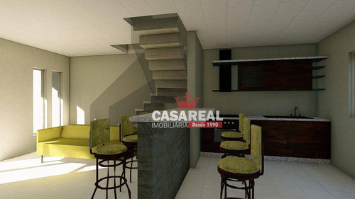 Imagem 4 de 30 de Sobrado Novo Com 3 Quartos, 03 Banheiros E 03 Vagas, À Venda Por R$400.000,00 - Brejatuba/pr - So0046