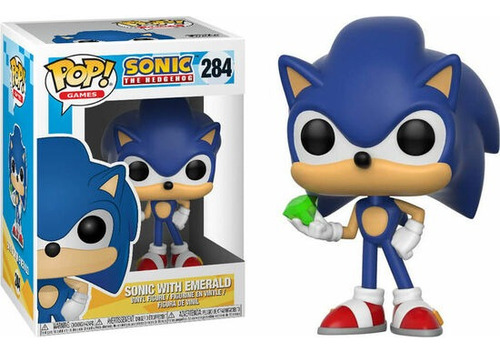 Funko Pop Games: Sonic The Hedgehog Sonic With Emerald