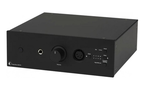 Pro-ject Head Box Ds2 B Black Balanced Headphone Amplifier 