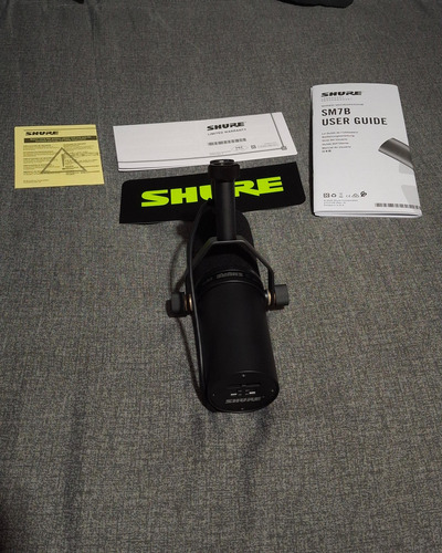 Microfono Shure Sm7b Negro (Usado)