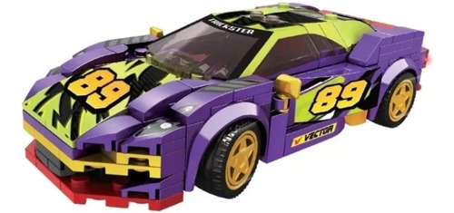 Auto De Carreras Set De Construcción Piezas 246