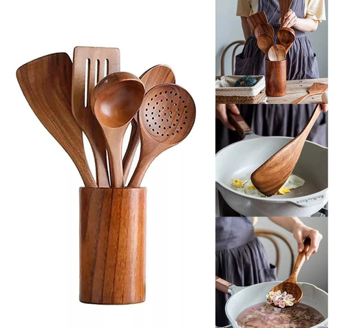 Utensilios De Madera Para Cocinar Sartenes Style2