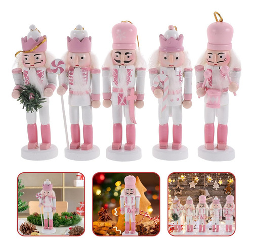 Madeira De Natal Com Desenho De Quebra-nozes, Decoração De
