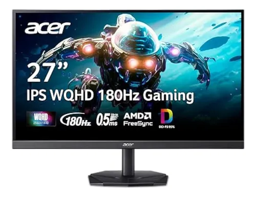 Monitor Acer Nitro 27 Wqhd 2560x1440 Ips 180hz Freesync Hdr