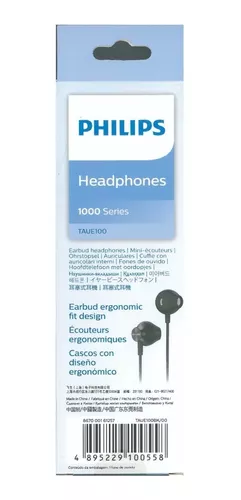 Audífonos Philips Modelo TAUE100 1000 Series