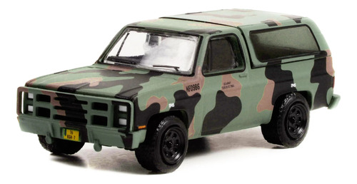 Greenlight - 1985 Chevrolet M1009 Cucv U.s. Army - 1/64  