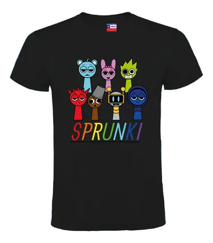comprar Polera Sprunki  Game Estampado Dtf