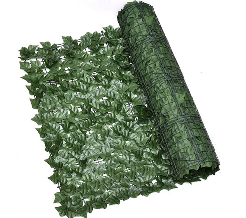 Follaje Artificial Sintetico Hojas Verdes Rollo De 3x1m