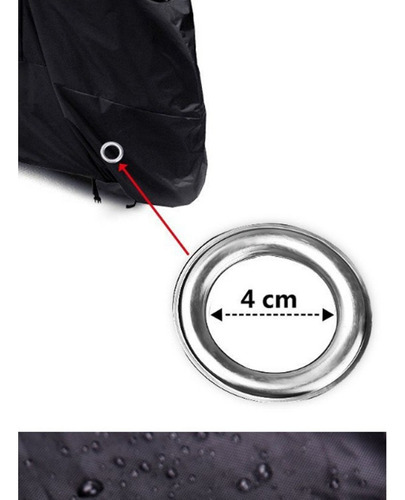 Y Cubre Bicicleta Impermeable 200x110 Cm