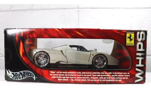 Ferrari Enzo Branca 1/18 Hotwheels Miniatura | Parcelamento sem juros