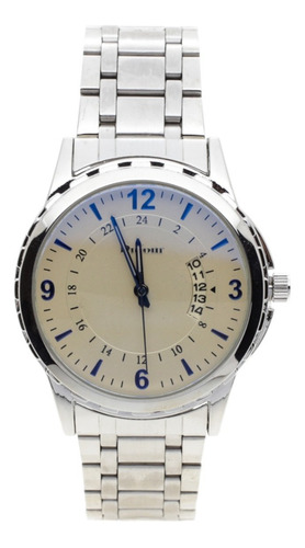 Imagen 1 de 7 de Reloj Dufour 1089 Acero Calendario Hombre Garantía Oficial