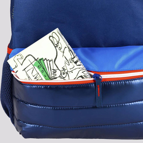 Mochila G Psg Plus Stripes Juvenil Azul