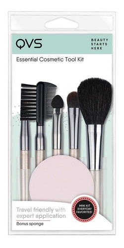 Set De Brochas Viajeras Travel Brush Kit 