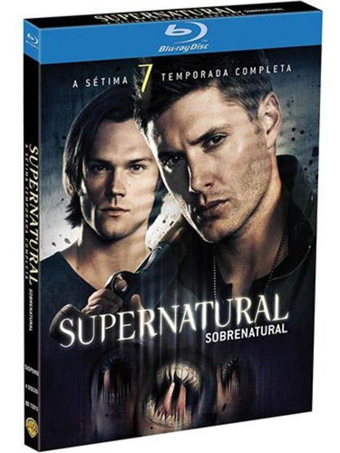 Blu-ray Supernatural 7ª Completa - 4 Discos