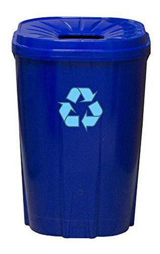 Enviro World Corporation - Papelera De Reciclaje, 55 Galones