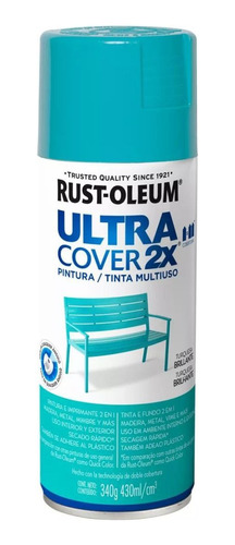 Pintura Tinta Aerosol Ultra Cover X2 340g Rust Oleum Colores