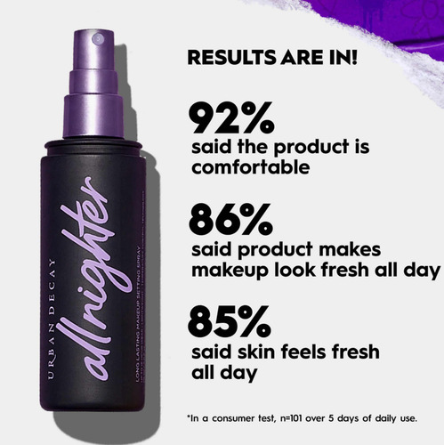 Ueban Decay - All Nighter Make Up Setting Spray X 30 Ml