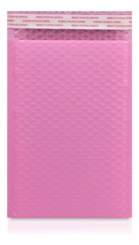 Paquete De Sobres Burbuja Sellado Para O 18*23 Color Rosa