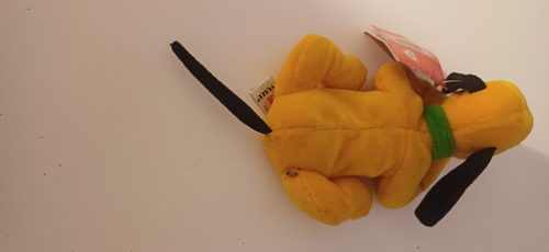Muñeco Peluche Pluto Mini. 20x10 Cms. Suavecito Amarillo