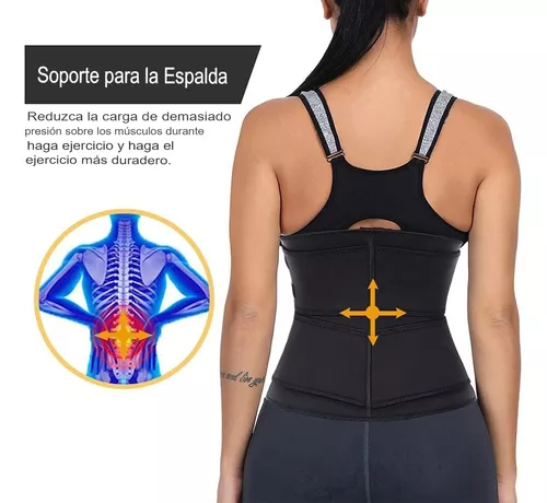 Faja Cintura Avispa Entrenador Cintura Fajas Reductoras Hombre Faja avispa  - TiendaUniversal