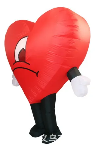 Disfraz Inflable En Forma De Corazón