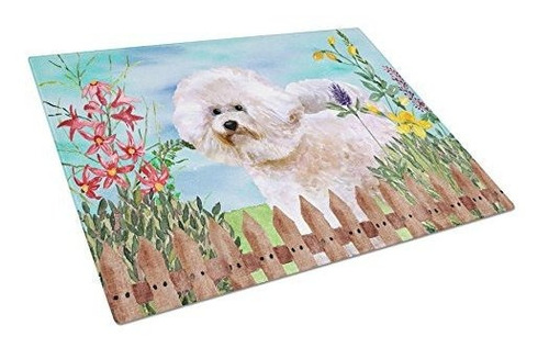 Caroline S Treasures Ck1267lcb Bichon Frise 2 Primavera Tabl