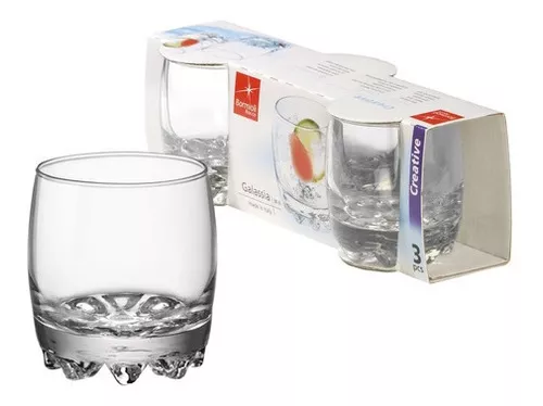 Juego 6 Vasos Agua Vidrio Modernos Bormioli Sorgente 300ml –