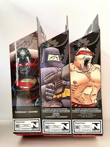 Dc Comics Multiverse Superman Doomed Batman Armadura Y Líder (Usado)