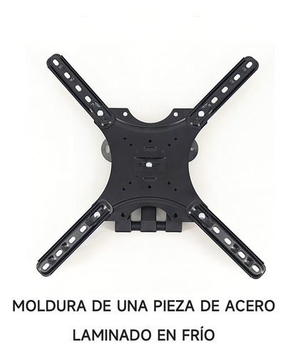 Soporte Gc Tv Cp306-4 Pantalla Ajustable De Pared 14-47 18kg Color Negro