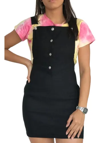 Vestido com suspensório 2025