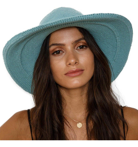 Shu-shi Sombreros Para El Sol Flexibles Para Mujer Sombrero