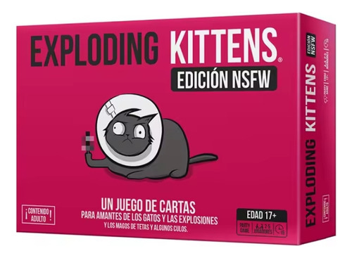 Juego Cartas Edicion Nsfw Exploding Kittens Español