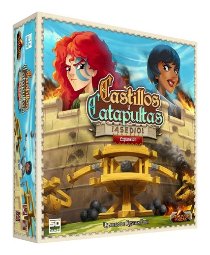 Castillos Y Catapultas Asedio Expansiónjuego Mesa Sd Games
