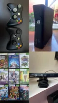 Comprar Xbox 360 4gb Black 2010 + 2 Controles + Kinect + 9 Juegos