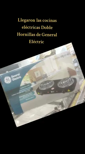 comprar Cocina Eléctrica Portátil 2 Hornallas General Electric