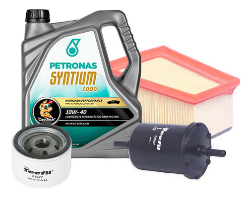Kit Filtros Tecfil + Aceite Renault Laguna 1.8 16v Rxe
