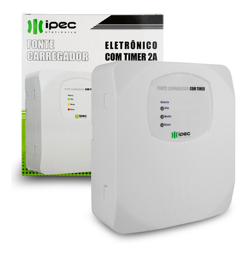 Fonte Carregador Eletrônico Com Timer 2a Ipec