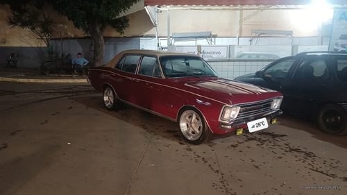 Opala Vermelho Grená, Com Capota De Vinil